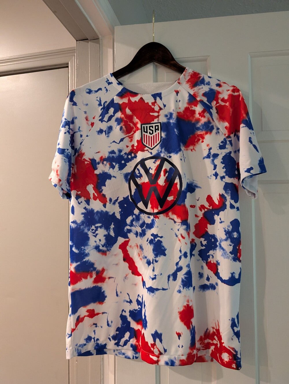 2022 USMNT Pre-Match Top Jersey